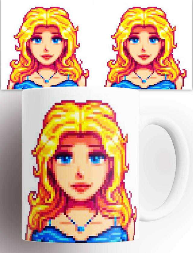 Stardew Valley Villager Pixel  - Anime Merchandise Mugs 评论和价格